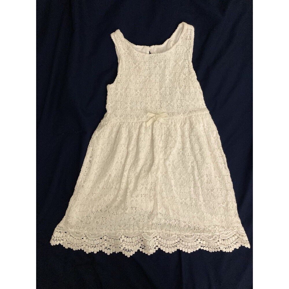 4-6 Years Unbranded girl clothes - 1 piece dress | white color theme